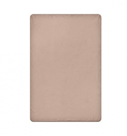 Cearsaf de pat Bej 240/260 cm 100% bumbac ranforce [3]