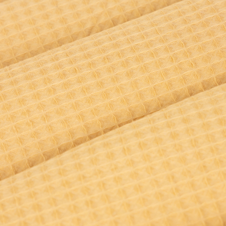 Pături - Cuvertura de pat Siesta New Ocru 100% Bumbac 220/230 cm