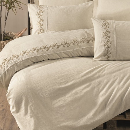 Darian - Lenjerie de pat din in și bumbac- 6 piese [1]