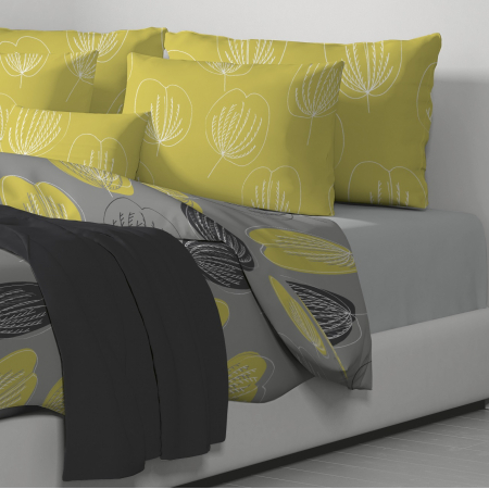 Grace - Set lenjerie pat dublu, 100% Bumbac Ranforce - 4 piese [7]