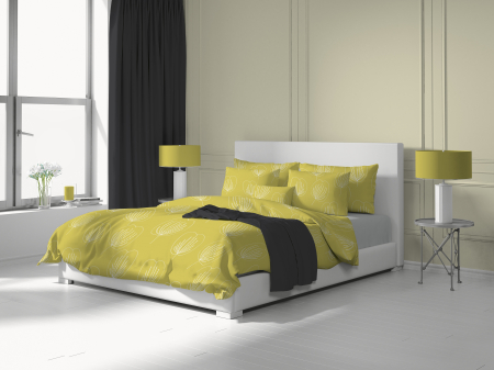 Grace Reverse - Set lenjerie pat dublu, 100% Bumbac Ranforce - 4 piese [7]