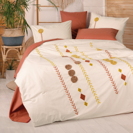 Lenjerii Pattern Lab - Amaris - Lenjerie pat dublu, 100% Bumbac - 6 piese