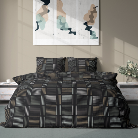 Alexander - Lenjerie de pat - pat dublu - 100% viscoza 3 piese [1]