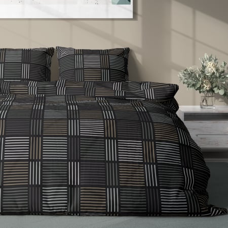 Lenjerii Pattern Lab - Alexander - Lenjerie de pat - pat dublu - 100% viscoza 3 piese