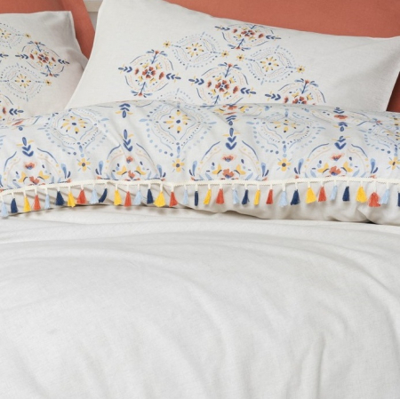 Milis - Lenjerie pat dublu, 100% Bumbac - 4 piese [2]