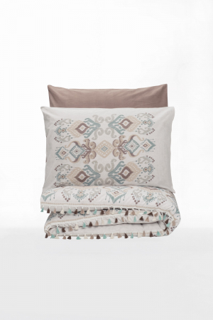 Asilo - Lenjerie pat dublu, 100% Bumbac - 4 piese [3]