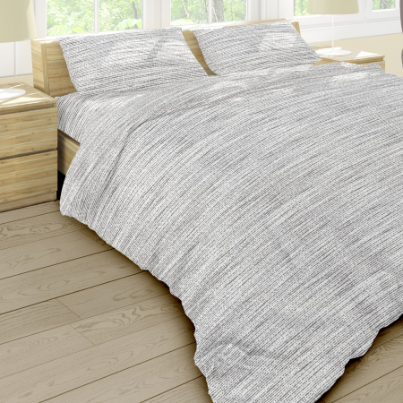 Mist Reverve - Set lenjerie pat dublu, 100% Bumbac Ranforce - 4 piese [2]