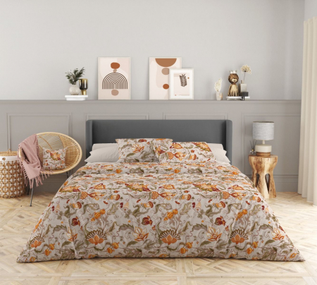 Boho - Set lenjerie pat dublu, 100% Bumbac Ranforce - 4 piese [4]