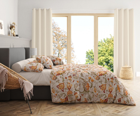 Boho - Set lenjerie pat dublu, 100% Bumbac Ranforce - 4 piese [5]