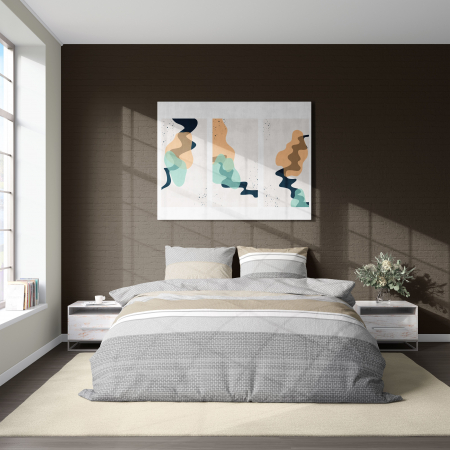 North - Set lenjerie pat dublu, 100% Bumbac Ranforce - 4 piese [6]