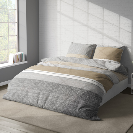 North - Set lenjerie pat dublu, 100% Bumbac Ranforce - 4 piese [5]