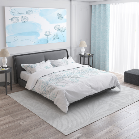 Victoria White - Set lenjerie pat dublu, 100% Bumbac Ranforce - 4 piese [4]