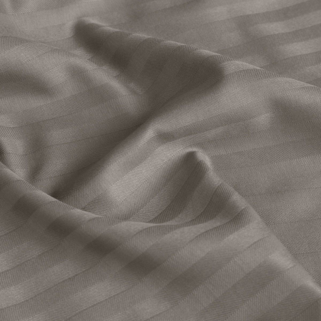 Seville Lux - Gri Inchis - Set lenjerie pat dublu, 100% Bumbac Satinat - 3 piese [3]