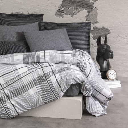 Will - Lenjerie pat dublu, 100% Bumbac - 4 piese [2]