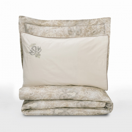 Beatrix - Lenjerie pat dublu, 100% Bumbac 300 TC - 6 piese [6]