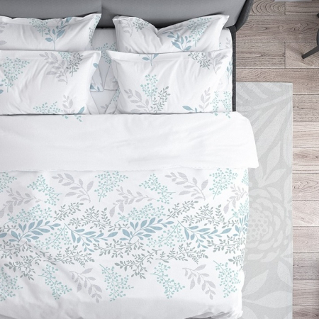 Victoria White - Set lenjerie pat dublu, 100% Bumbac Ranforce - 4 piese [1]