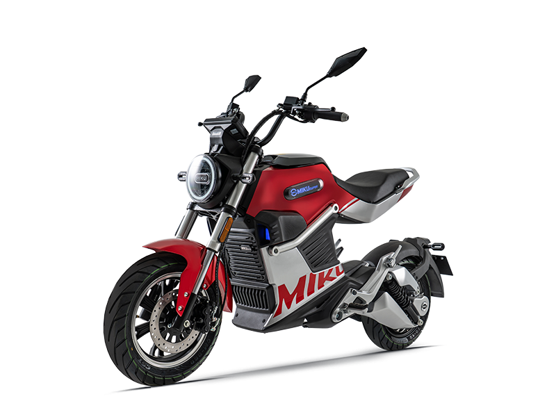 Motocicletă electrică Miku Super Viteza max.: 80km/h Autonomie max.: 135km Putere: 3000W [4]