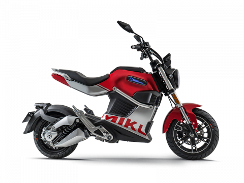 Motocicletă electrică Miku Super Viteza max.: 80km/h Autonomie max.: 135km Putere: 3000W [1]