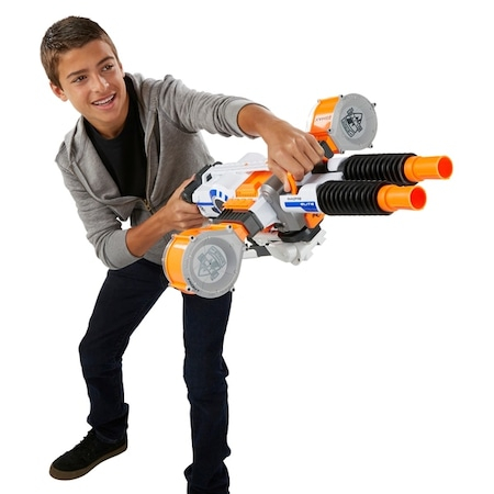 Arma Motorizata de Razboi Speed-Load Nerf N-Strike Elite - Tehnologie Avansata Hasbro , 50 Gloante Incluse [3]