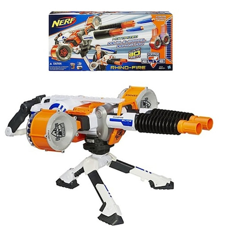 Arma Motorizata de Razboi Speed-Load Nerf N-Strike Elite - Tehnologie Avansata Hasbro , 50 Gloante Incluse [2]