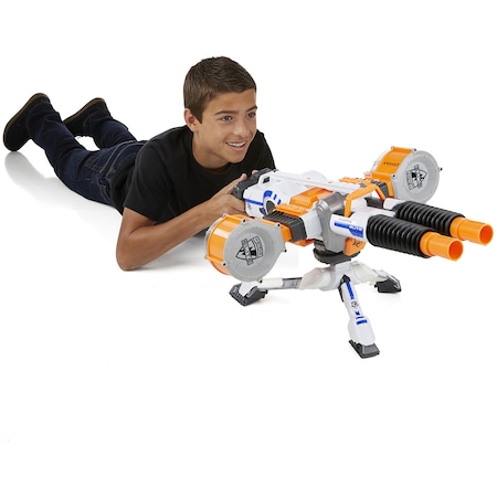 Arma Motorizata de Razboi Speed-Load Nerf N-Strike Elite - Tehnologie Avansata Hasbro , 50 Gloante Incluse [4]