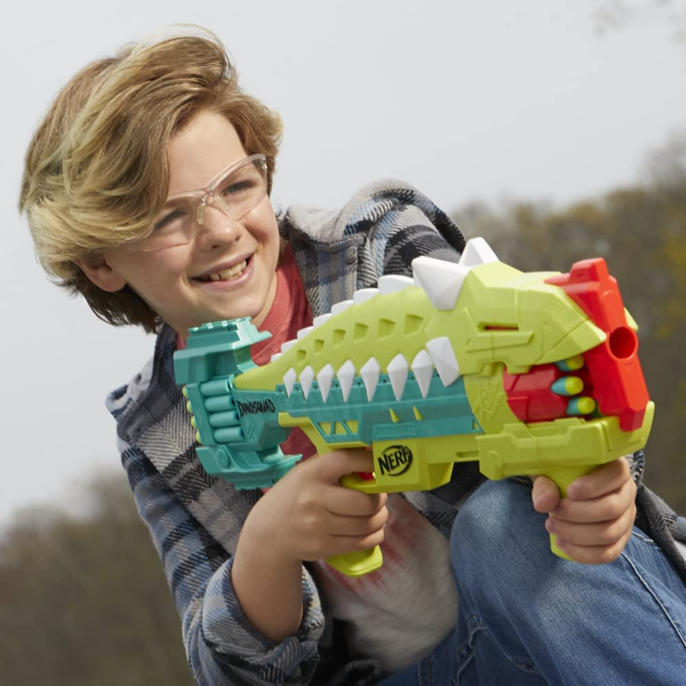 Blaster din Lumea Dinozaurilor Legendari - Nerf Elitte Dinosquad - Armorstrike, 16 proiectile [2]
