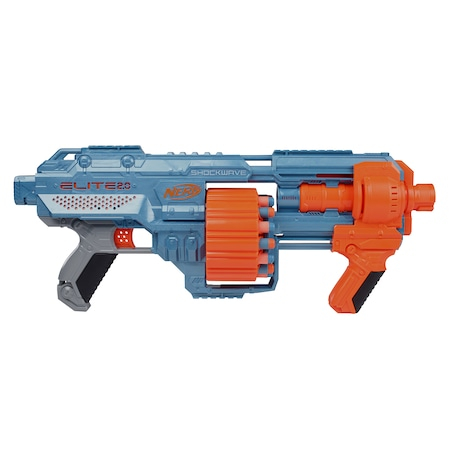 Mitraliera Nerf Elitte cu Foc Automat,  Tambur Rotativ  si Design Inovator,  2.0 - Shockwave RD-15 [6]