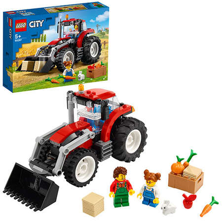 Building  LEGO® City - Great Vehicles Tractor,  5 ani+, 148 piese [3]