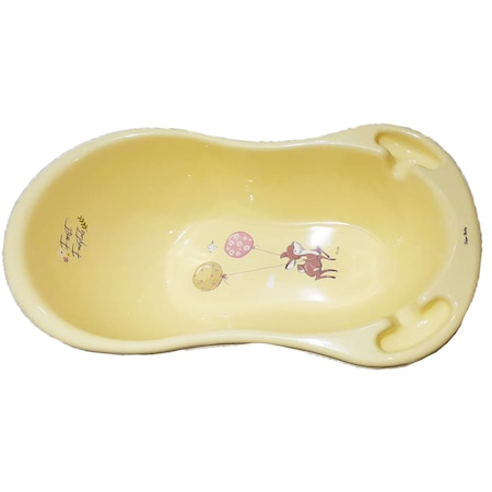 Cadita 86 cm pentru bebelusi Tega Baby Forest FF-004-109, Galben [2]