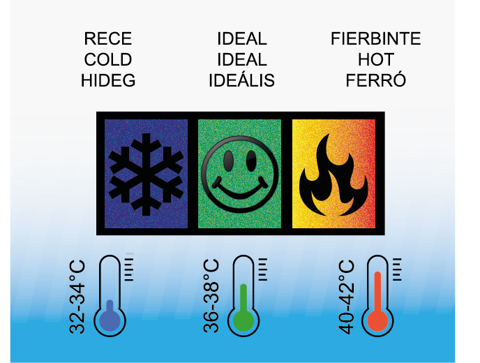 Cadita Anatomica si Ergonomica pentru Bebelusi Tega Baby cu Senzor de Temperatura si Dop pentru Scurgere / Evacuare Apa , Galbena [2]