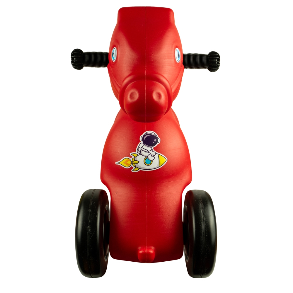 Calut cu 4 Roti - Vehicul Tip Premergator  pentru Copii 2-4 Ani - Rosu [5]