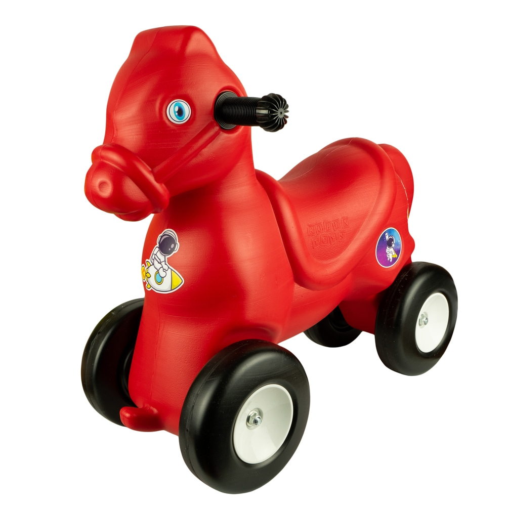 Calut cu 4 Roti - Vehicul Tip Premergator  pentru Copii 2-4 Ani - Rosu [2]