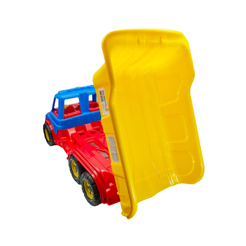 Camion Autobasculanta cu 6 Roti Silentioase Antiderapante , ideal pentru transportarea diferitelor Jucarii sau Materiale , 60 CM Lungime, [4]