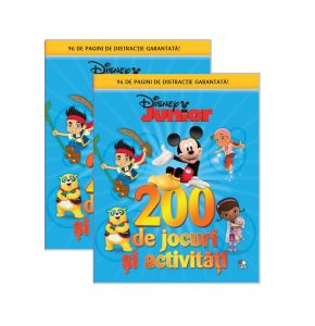 Carte pentru Copii Disney - 200 de Jocuri si Activitati cu Eroii tai preferati [2]
