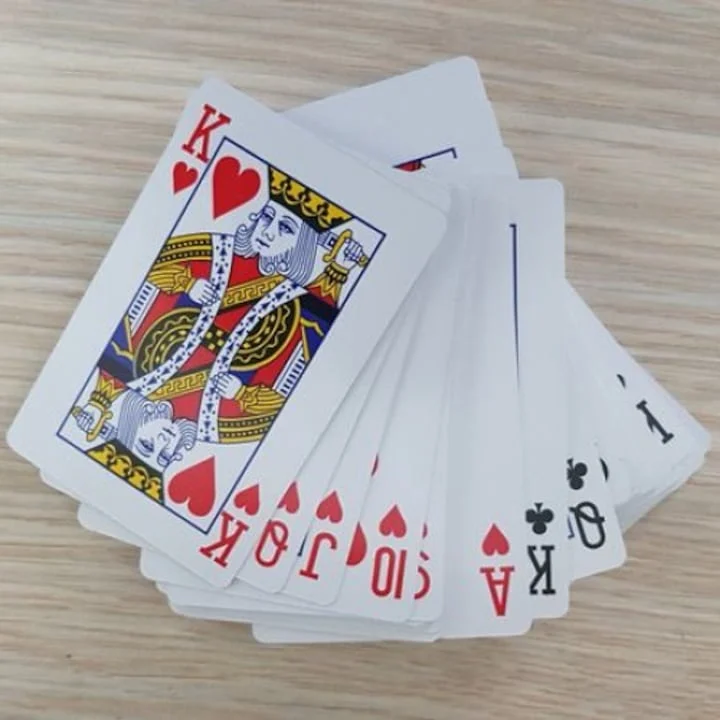Carti de Joc Clasice - Poker, Bridge, Razboi, Macao, Tabinet, carton plastifiat 54 de carti (52 standard si 2 jokeri) [6]