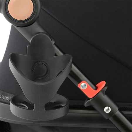 Carucior City Travel cu Suspensii, 2in1 Transformabil Landou-Sport, Rosu [9]