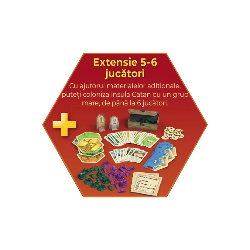 Catan Big Box-  Jocul de Baza cu  Scenarii noi si Extensie pentru 5-6 Jucatori [5]