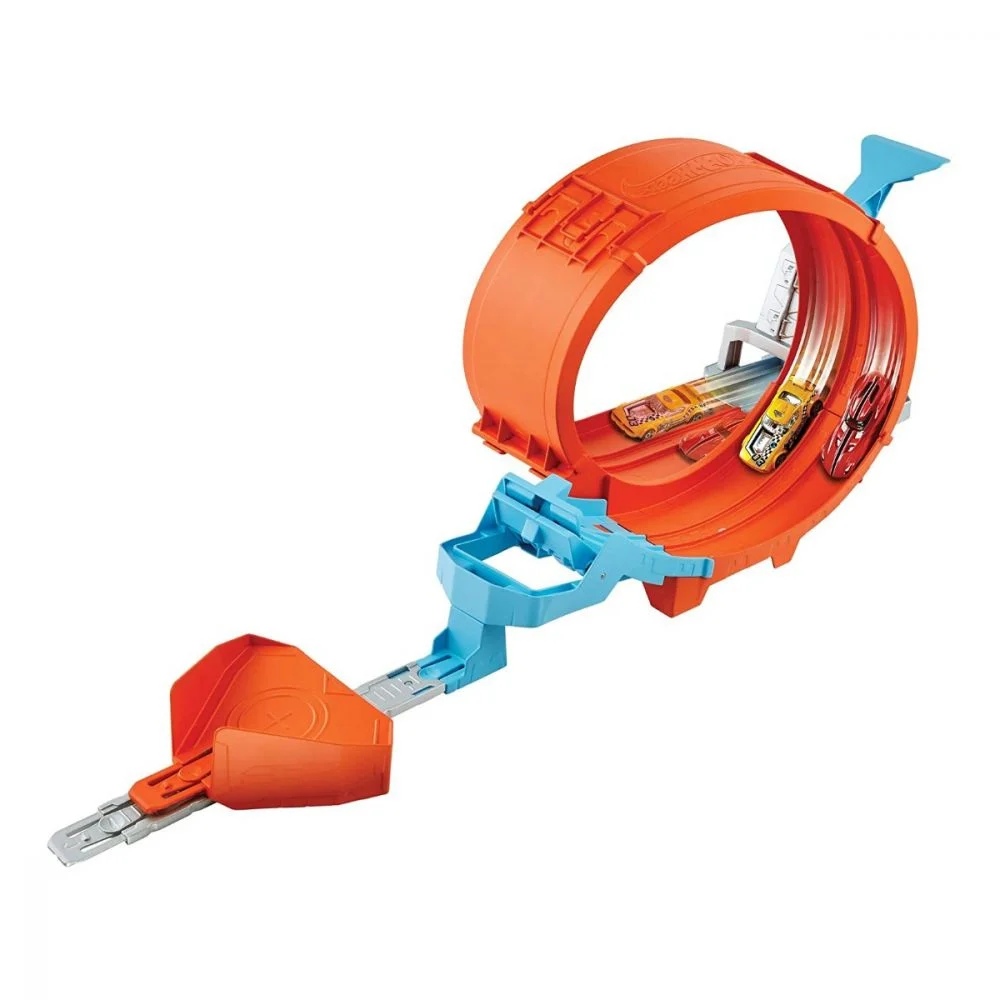 Circuit cu obstacole  Hot Wheels Action - Pista cu Lansator  si Masinuta Hot Wheels, Loop Stunt Champion GTV13 [9]