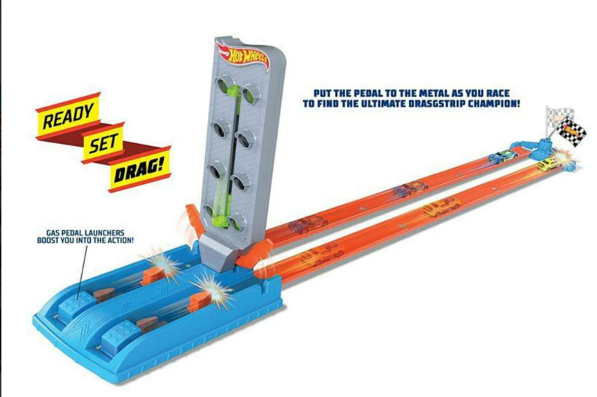 Circuit  Lansator Dragstrip Champion GBF82 Hot Wheels Action - Pista pentru Acceleratii Maxime [6]