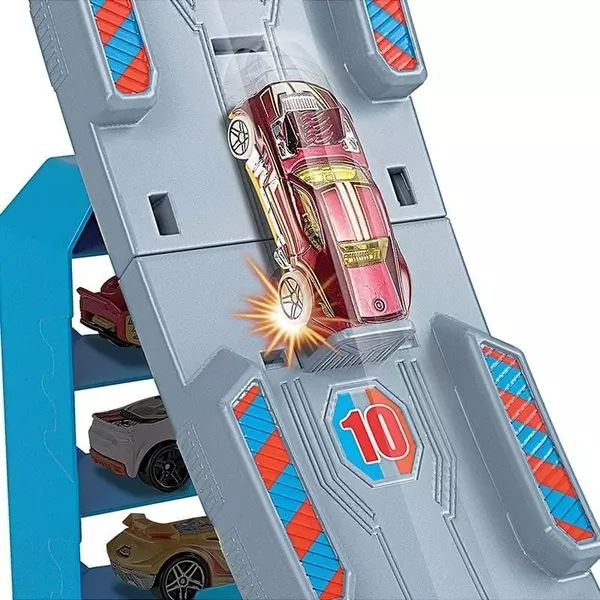 Circuit de Drift - Lansator Track Builder Dragstrip Champion  Hot Wheels Action - Hill Climb Champion [12]