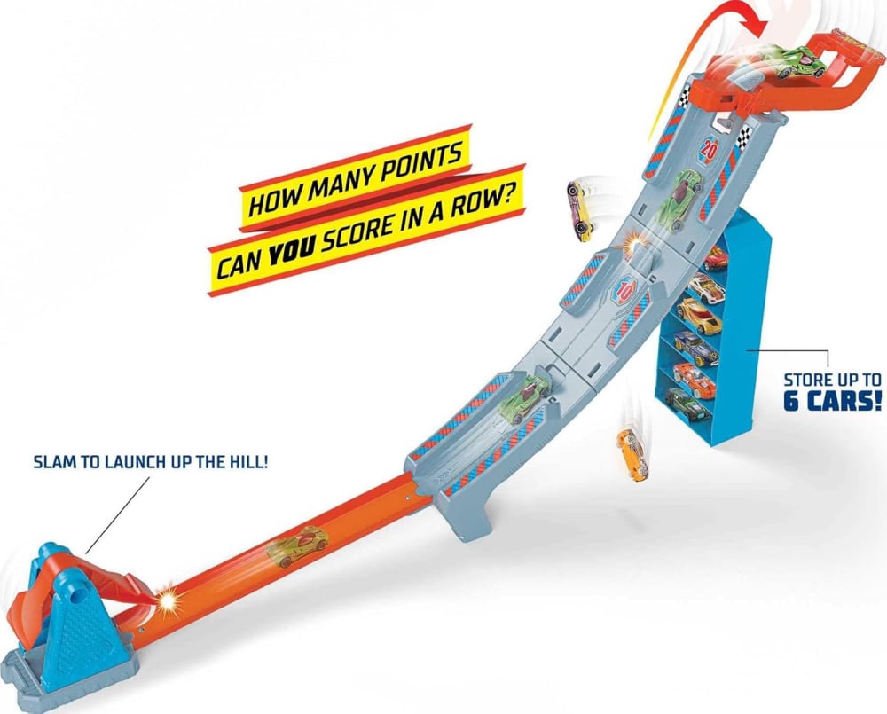 Circuit de Drift - Lansator Track Builder Dragstrip Champion  Hot Wheels Action - Hill Climb Champion [5]