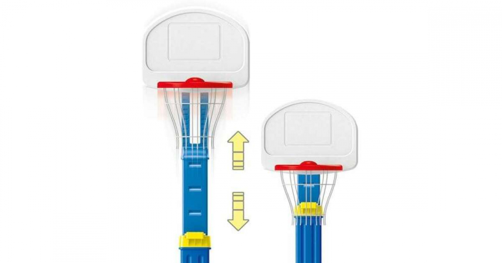 Cos Basketball - Jucarie pentru Exterior sau Interior, Inaltime Reglabila, Dimensiune 170x46,5x49cm [6]