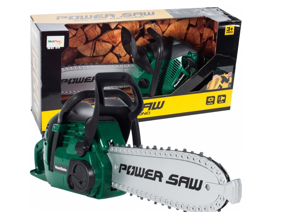 Drujba de Jucarie cu Lant Electric din Cauciuc pentru copii, imita sunete reale, lungime 37 cm, Verde Inchis [6]