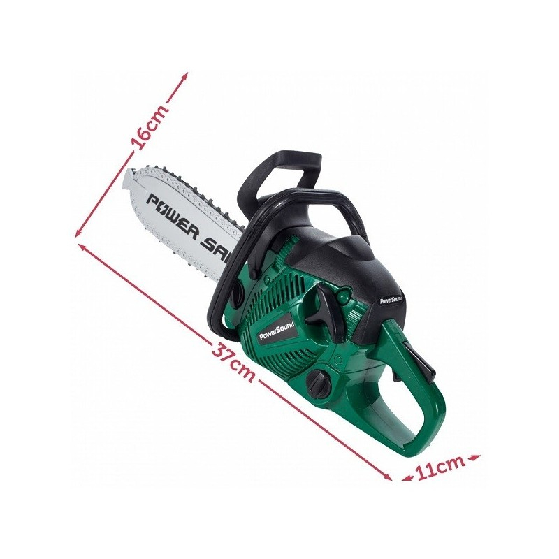 Drujba de Jucarie cu Lant Electric din Cauciuc pentru copii, imita sunete reale, lungime 37 cm, Verde Inchis [5]