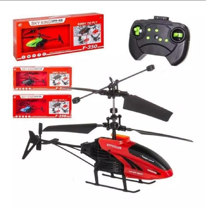Elicopter F350 Sky King cu Telecomandă 2.4GHz,  Rezistent la Socuri Mecanice,  Interior sau Exterior, Reîncărcabil USB pentru Băieți și Fete [1]