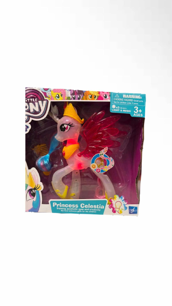 Figurina Electronica Stralucitoare -  My Little Pony  Printesa Celestia  cu Muzica si Lumini [11]