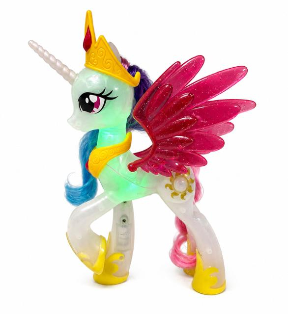 Figurina Electronica Stralucitoare -  My Little Pony  Printesa Celestia  cu Muzica si Lumini [3]