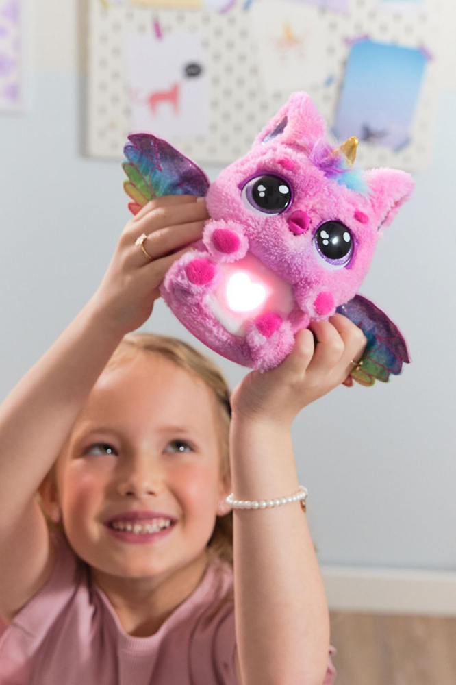 Figurina Interactiva de Plus - HATCHIMALS ALIVE MISTERY HATCH -  OU PUFFICORN [12]