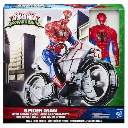 Figurina Spider-Man cu Spider Cycle [2]