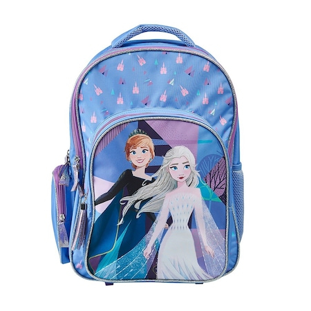 Ghiozdan pentru scoala Anna si Elsa Frozen cu 2 compartimente [2]
